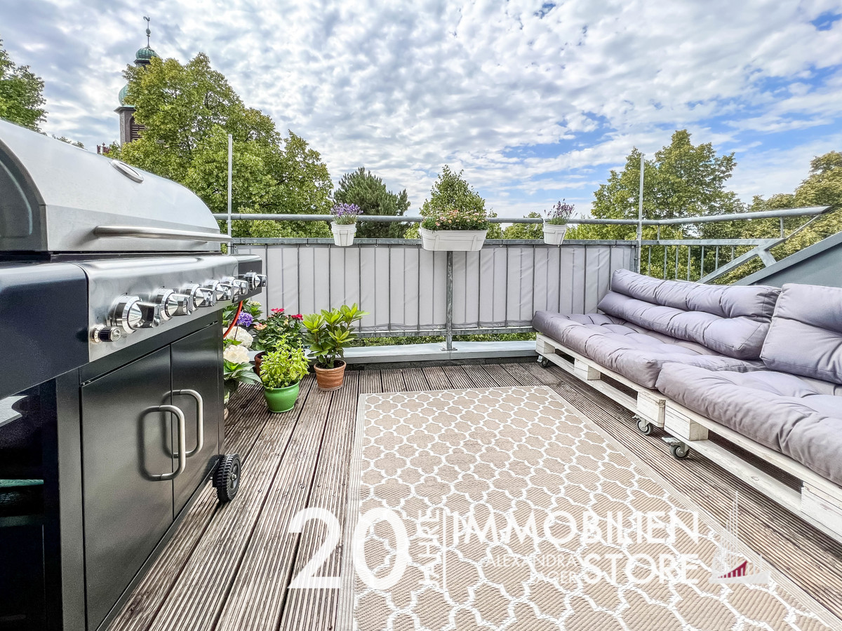 Die Dachterrasse