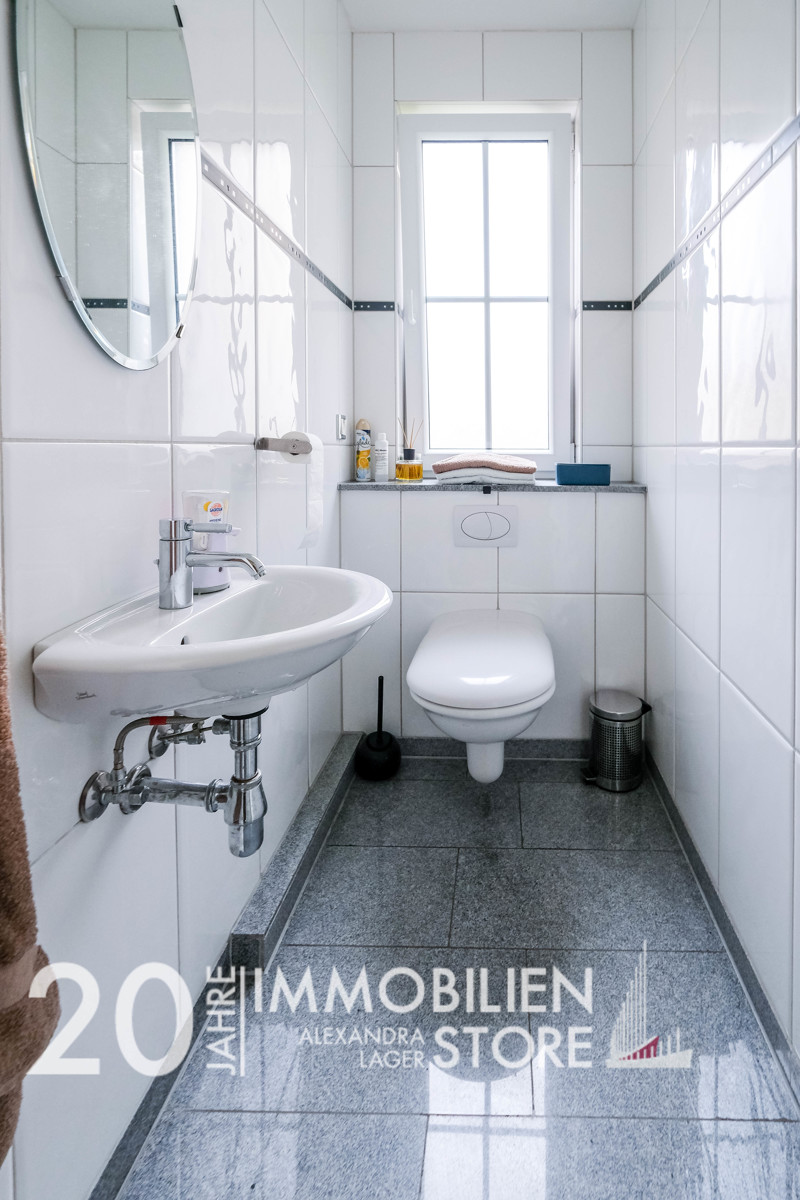Ein WC Büro