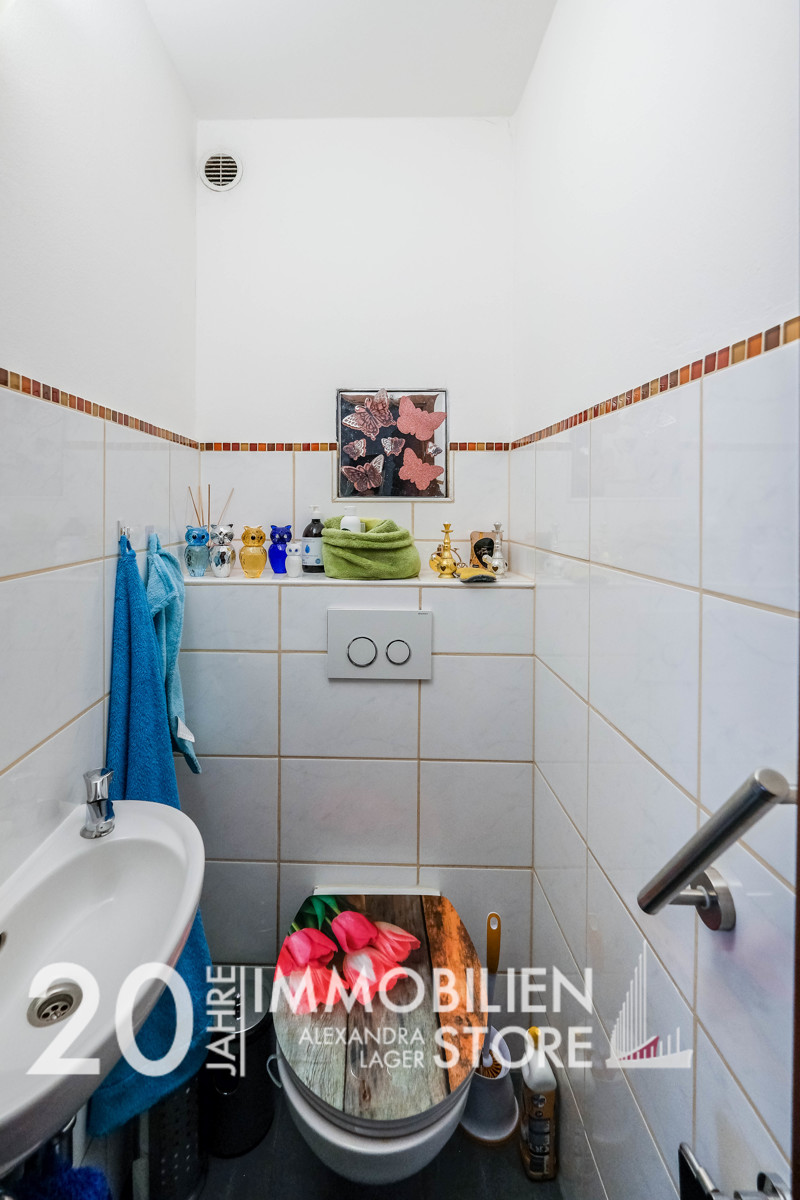 Das separate WC