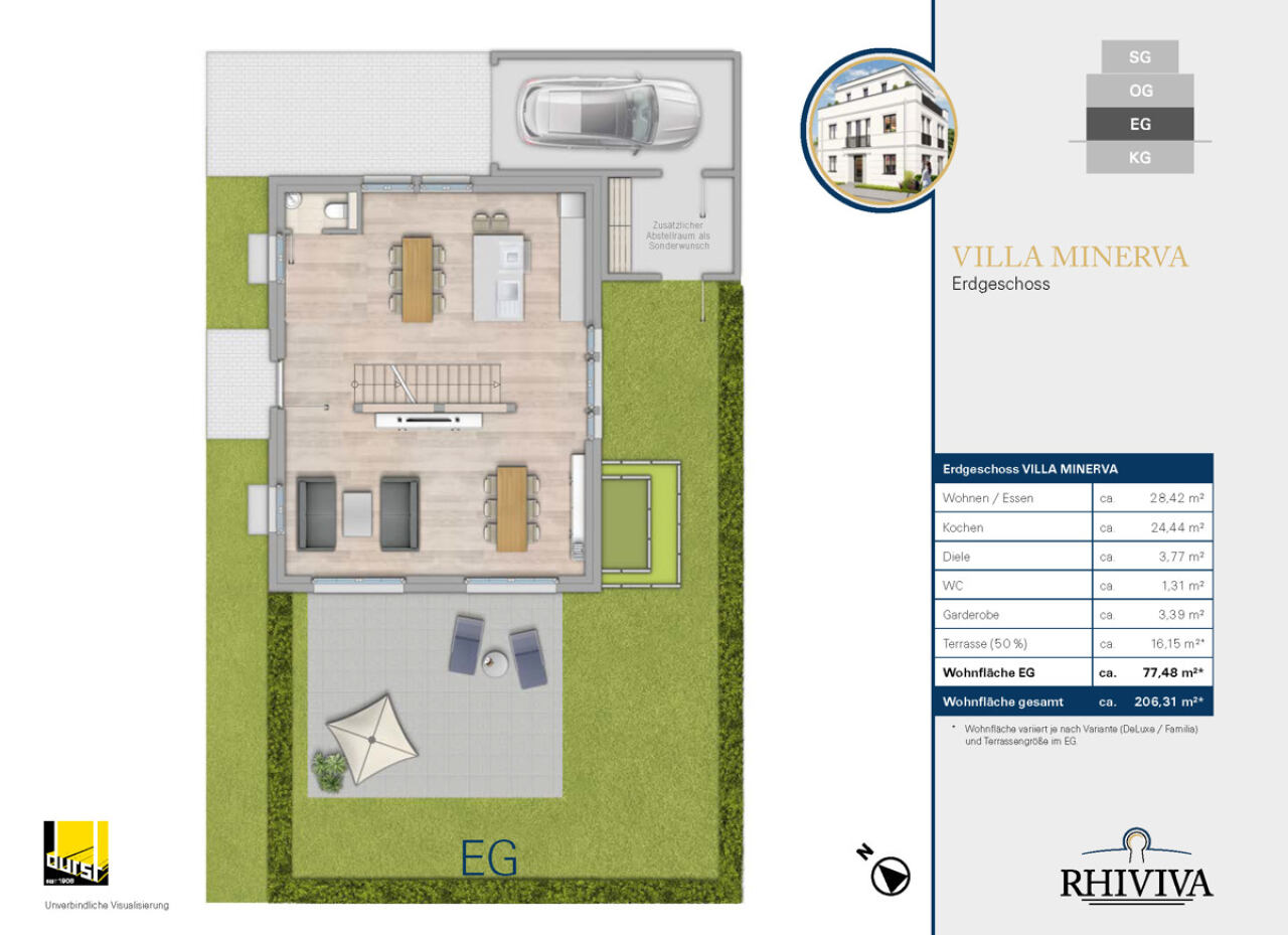 Grundriss EG