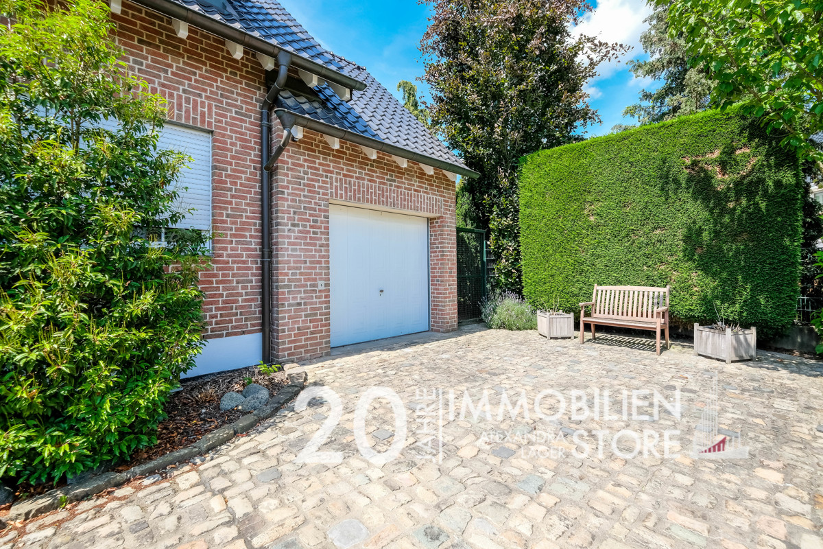 Eine Garage