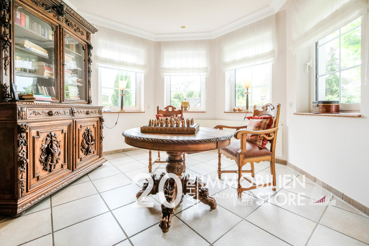 Das offene Turmzimmer im EG
