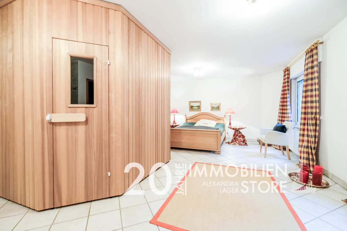 Spabereich im Souterrain