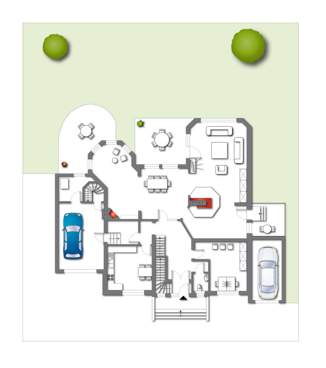 Grundriss Erdgeschoss