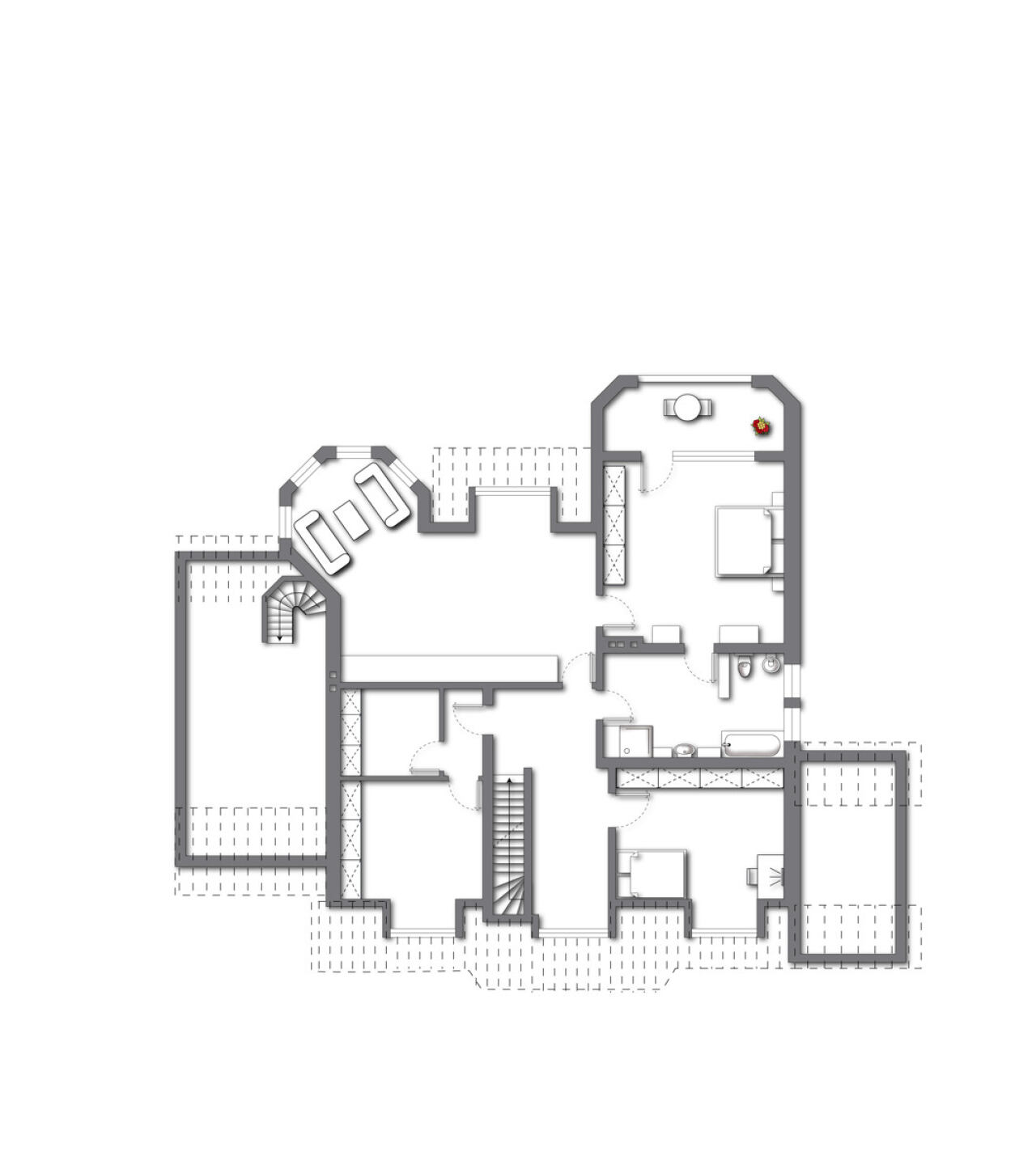 Grundriss Obergeschoss