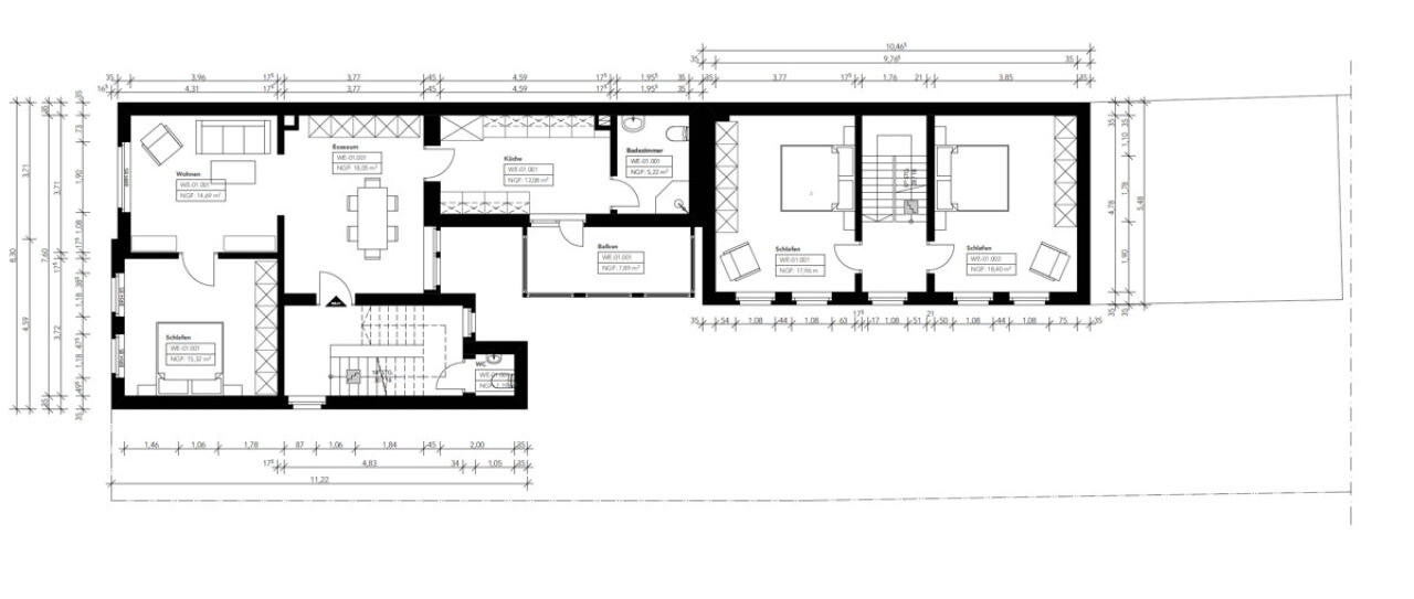Grundriss 1.OG