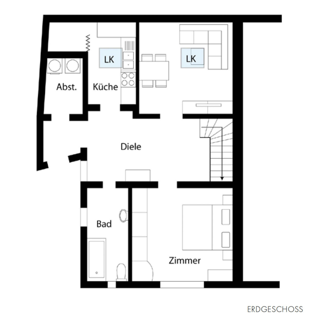 Grundriss EG