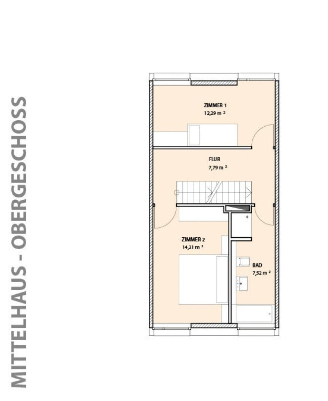 Grundriss Obergeschoss