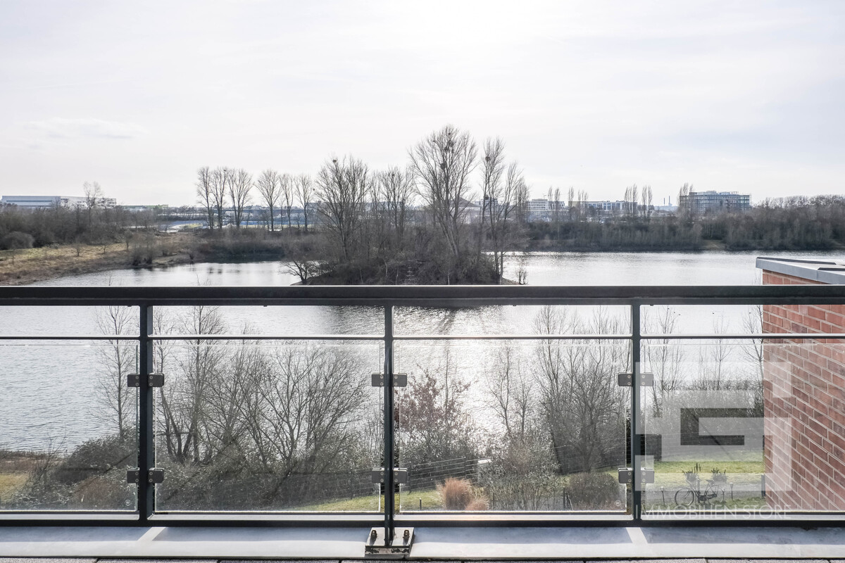 Der große Dachterrasse