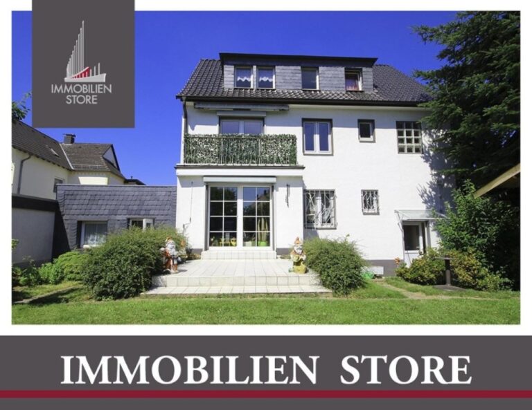 Freistehendes 3-Familienhaus mit 900 qm Grundstück in Leichlingen! Provisionsfrei!