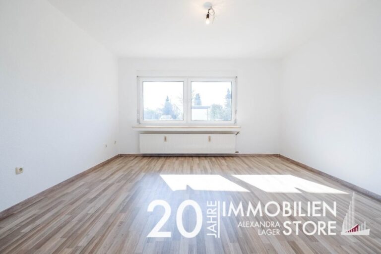 In Rheinnähe- Gut geschnittene 3-Zimmer Wohnung im Erdgeschoss!