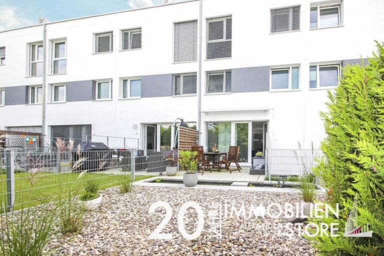 Passivhaus im Bauhausstil mit Garten und Loftterrasse!