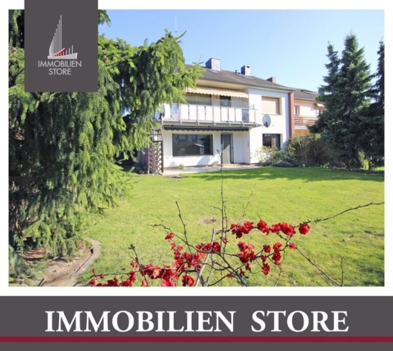 Provisionsfrei! 3-Familienhaus mit uneinsehbarem Garten + zwei Garagen!