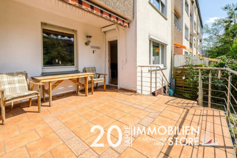 Rarität! 3-Zimmer-Wohnung mit XL-Garten in Monheim-Baumberg!
